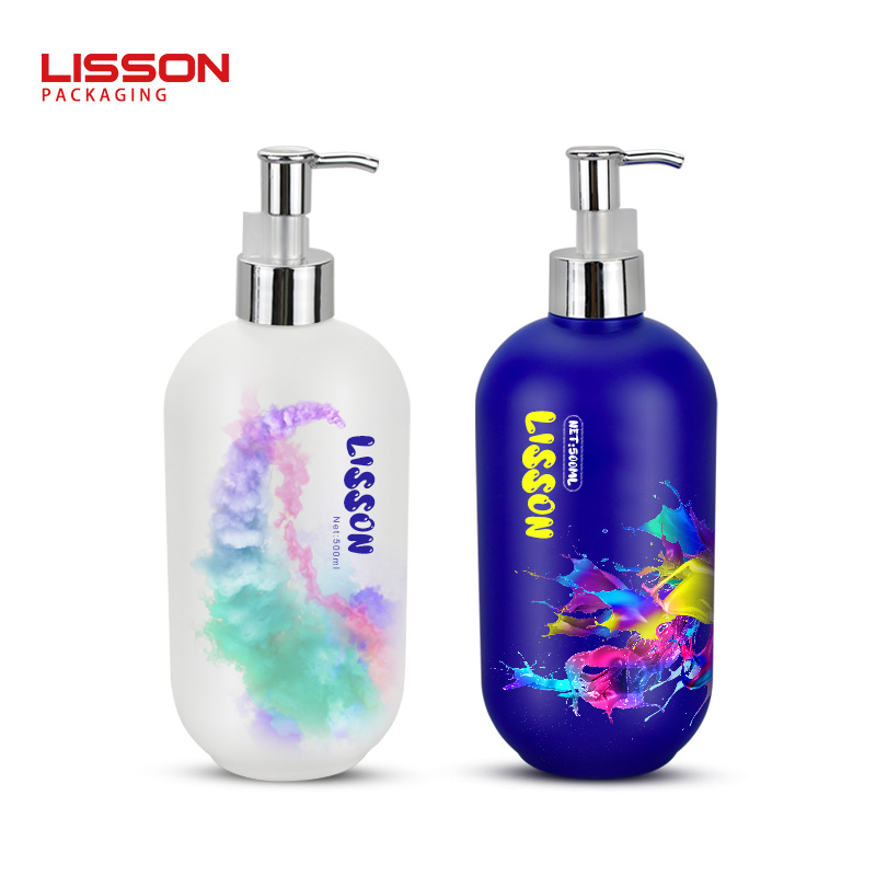 500ml Oval Lotion Pump Bottle