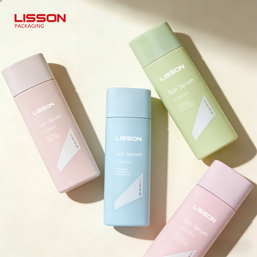 Eco-Friendly Squeeze Sunscreen Bottles