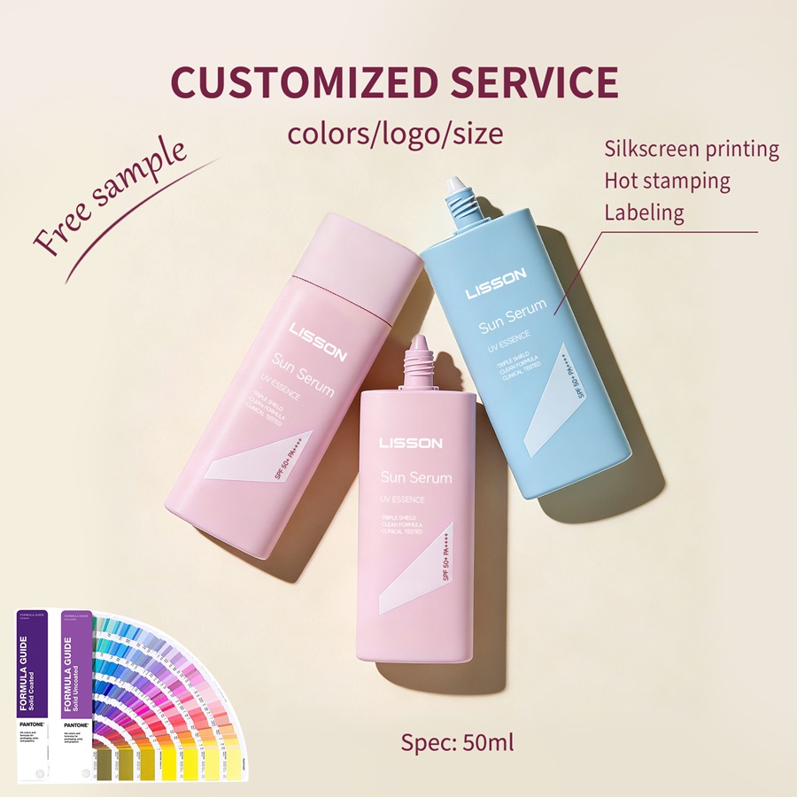 Plastic Sunscreen Packaging Container Plastic Sunscreen Packaging Container