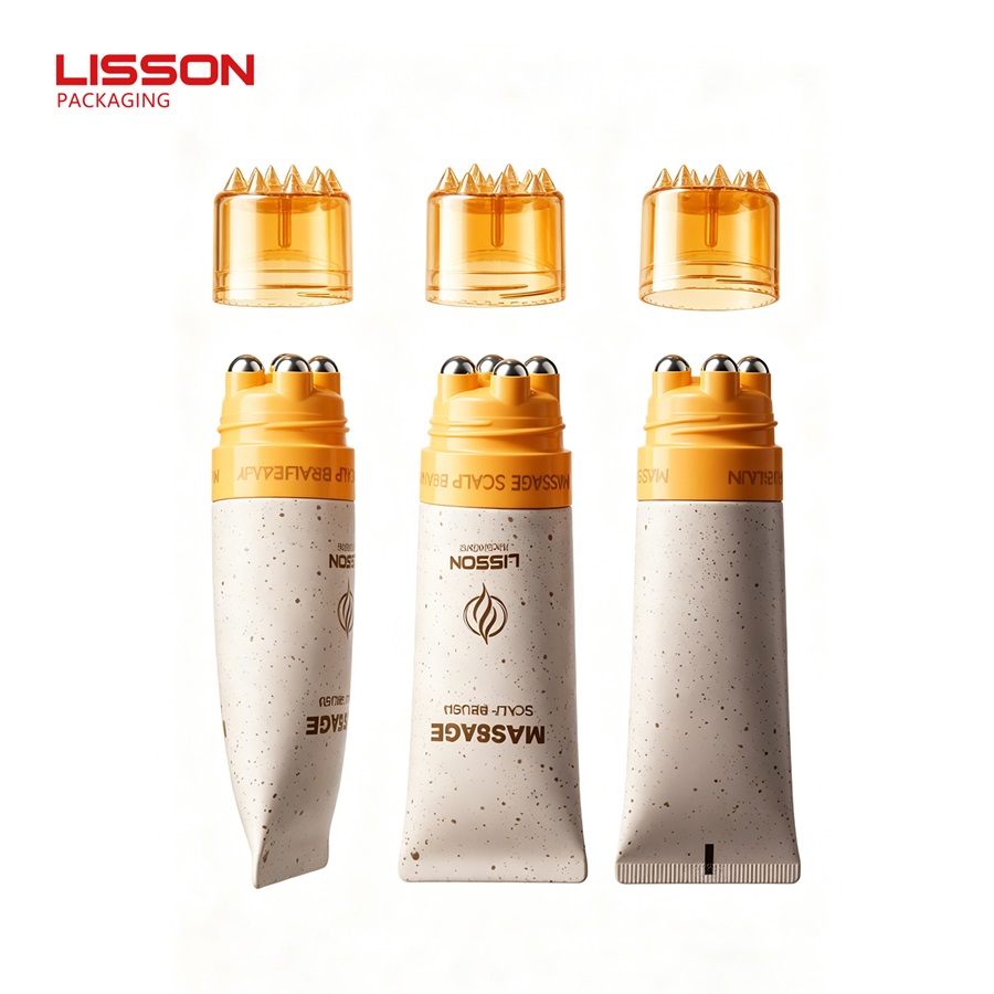 Empty Hair Roller Ball Bottle Packaging