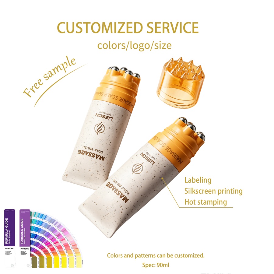 Empty Hair Roller Ball Bottle Packaging Empty Hair Roller Ball Bottle Packaging