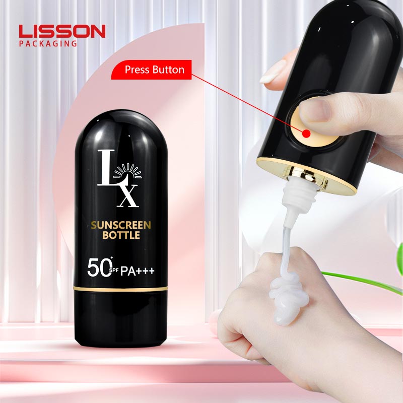 Oval Sunscreen Bottle